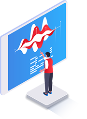 A/Bテスト開始イメージイラスト